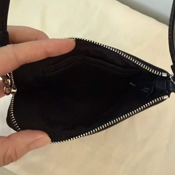 Coach Blue Ocelot Print Wristlet - Picture 5 of 5